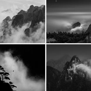  艺术类 - 水墨黄山 - 陈欣洪
